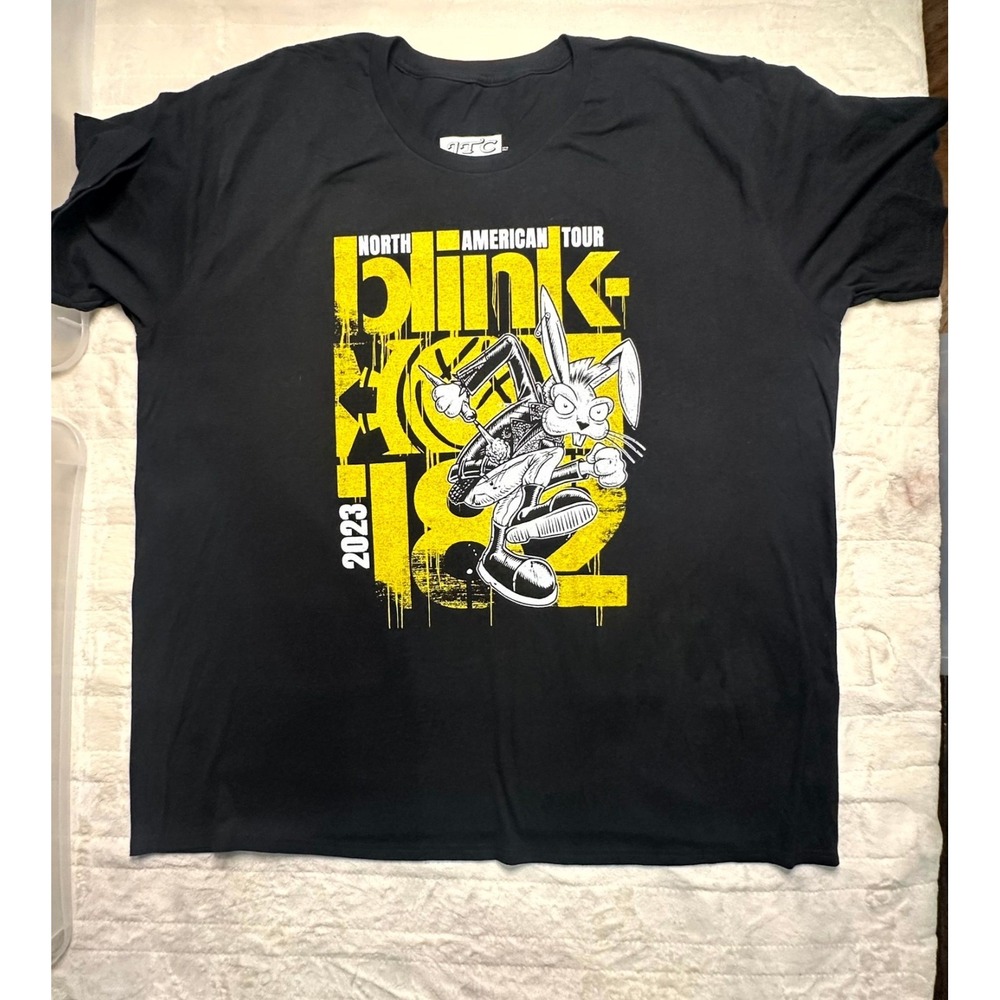 Blink-182 Tour Shirt 2XL Black 2023 Bunny Turnstile • Size 2XL • JTC Activewear - Picture 4 of 6